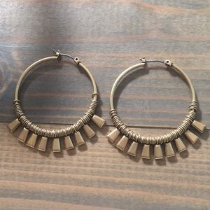 Gold Hoop Earrings
